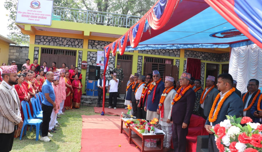 यातायात व्यवस्था कार्यालय, लेखनाथ, कास्कीको समुद्घाटन कार्यक्रमका झलक